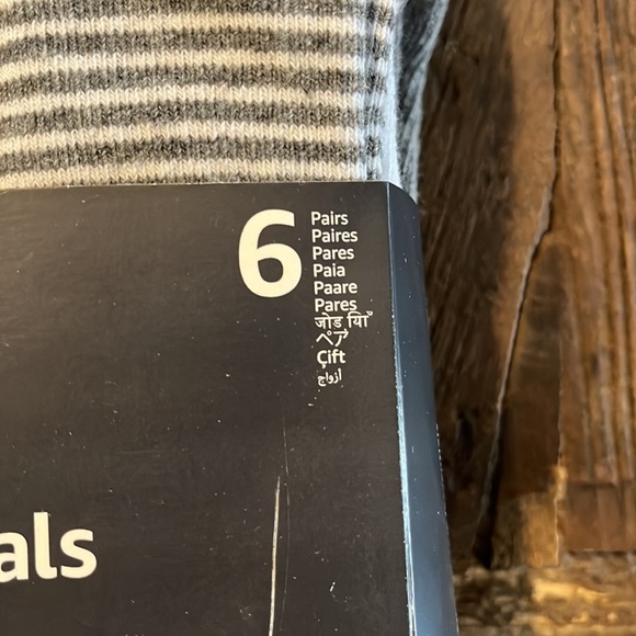 NWT. Amazon Basics Ankle Socks - Picture 3 of 6